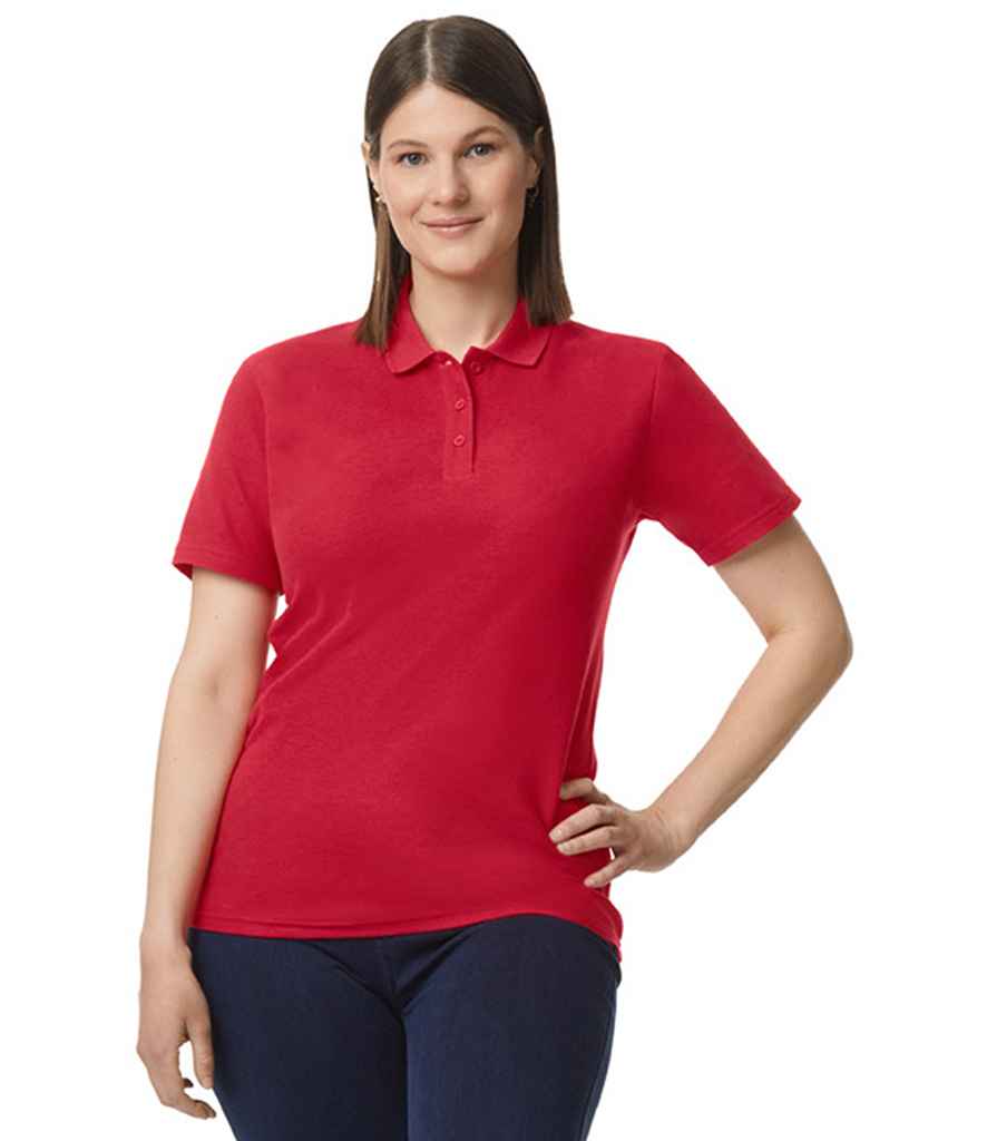 Gildan Ladies SoftStyle® Double Piqué Polo Shirt - GD75 (64800L)