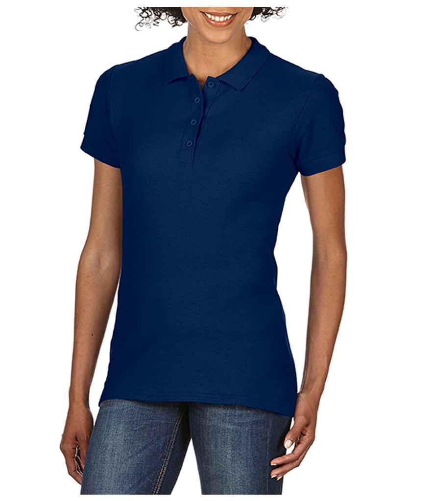 Gildan Ladies SoftStyle® Double Piqué Polo Shirt - GD75 (64800L)