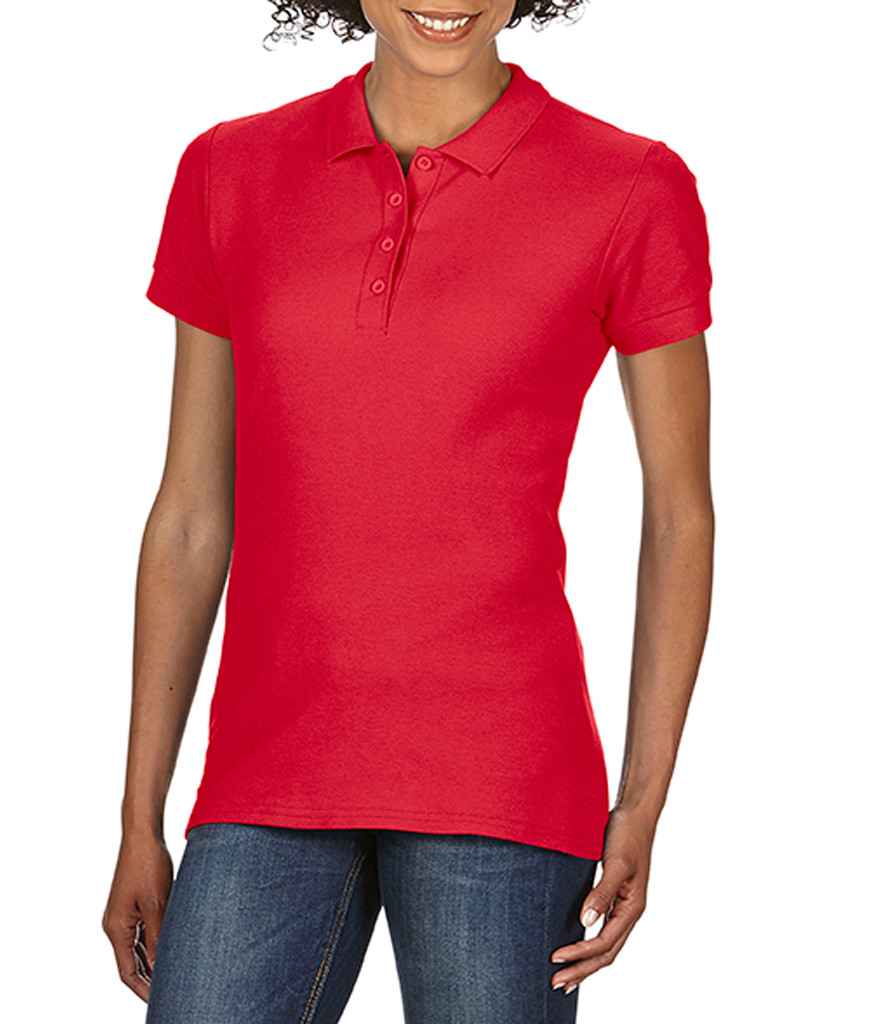 Gildan Ladies SoftStyle® Double Piqué Polo Shirt - GD75 (64800L)