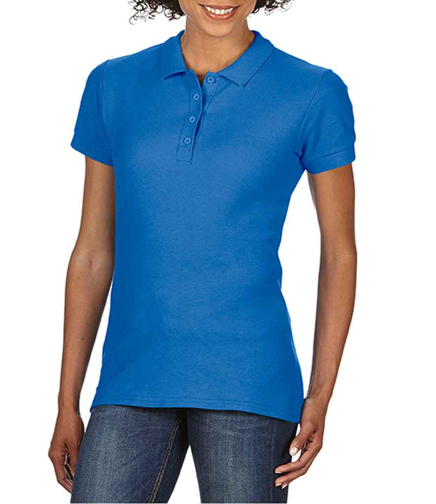 Gildan Ladies SoftStyle® Double Piqué Polo Shirt - GD75 (64800L)