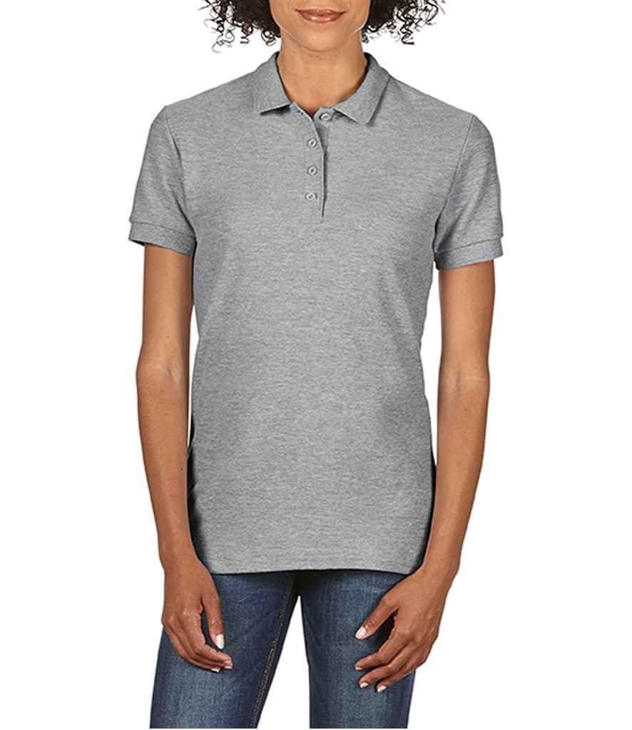 Gildan Ladies SoftStyle® Double Piqué Polo Shirt - GD75 (64800L)