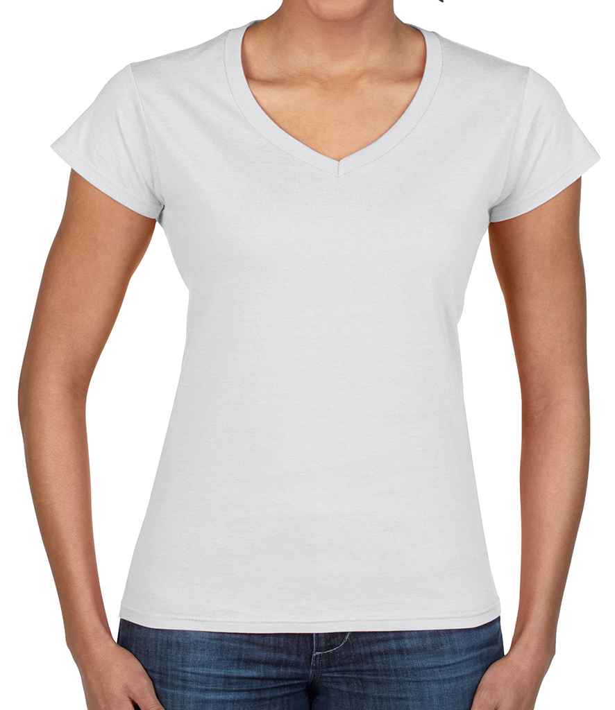 Gildan Ladies SoftStyle® V Neck T-Shirt - GD78 (64V00L)