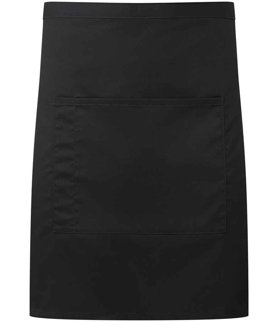 Premier 'Colours' Mid Length Apron with Pocket - PR141