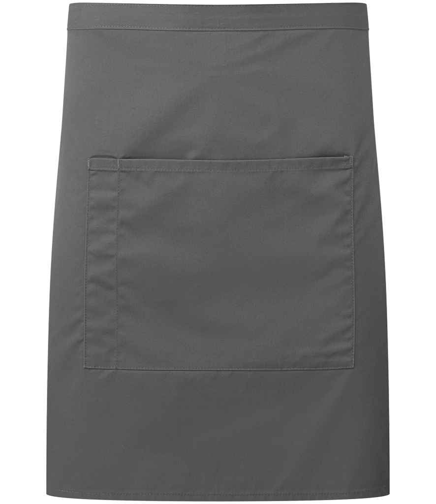 Premier 'Colours' Mid Length Apron with Pocket - PR141