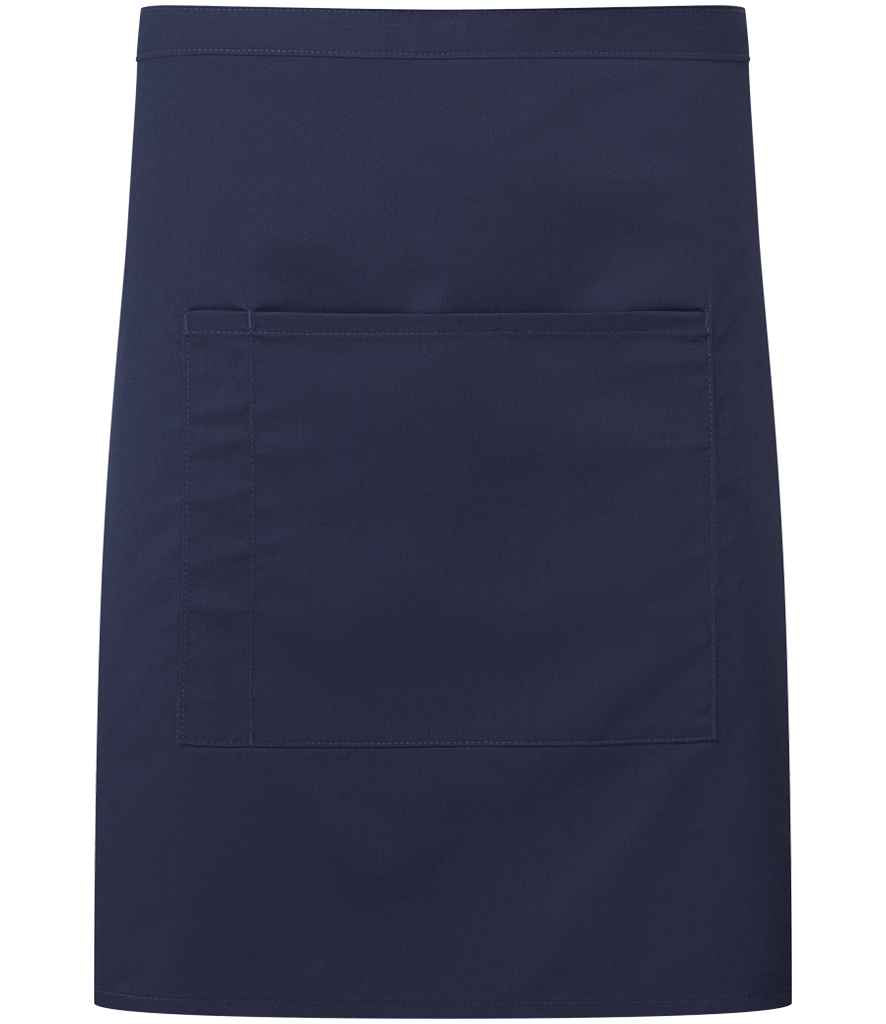 Premier 'Colours' Mid Length Apron with Pocket - PR141