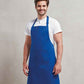 Premier 'Colours' Bib Apron with Pocket - PR154