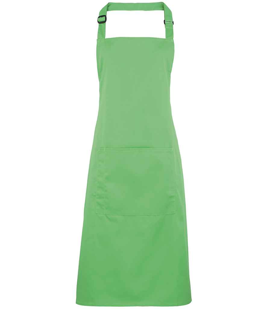 Premier 'Colours' Bib Apron with Pocket - PR154