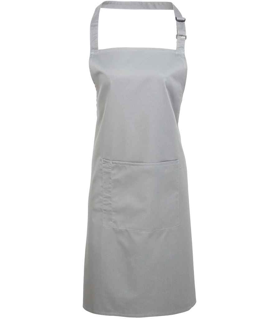 Premier 'Colours' Bib Apron with Pocket - PR154