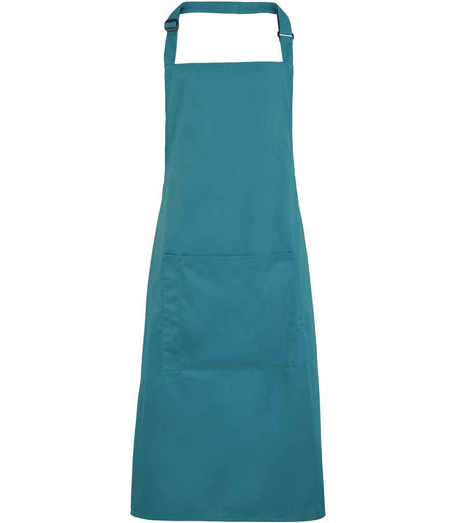 Premier 'Colours' Bib Apron with Pocket - PR154