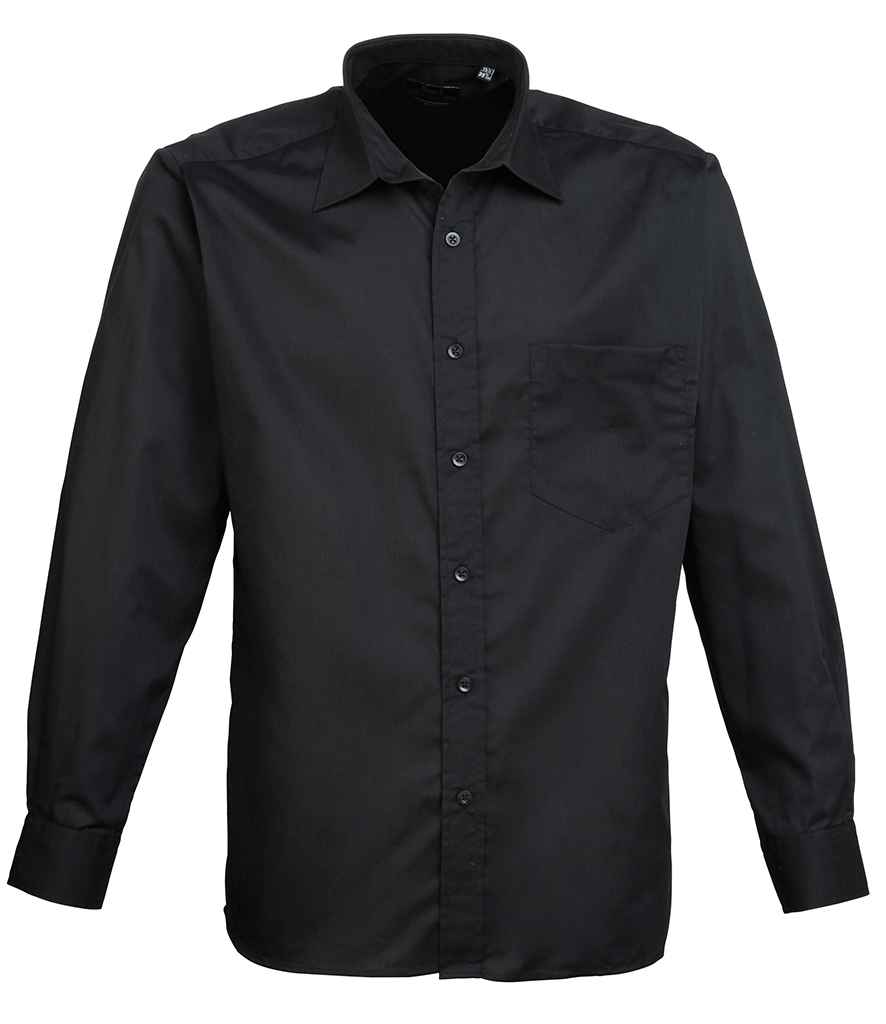 Premier Long Sleeve Poplin Shirt - PR200