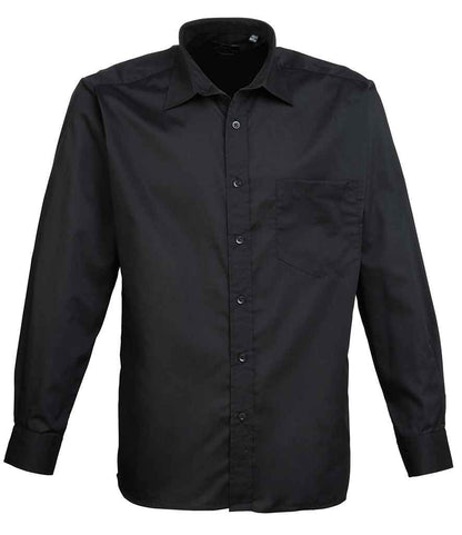 Premier Long Sleeve Poplin Shirt - PR200