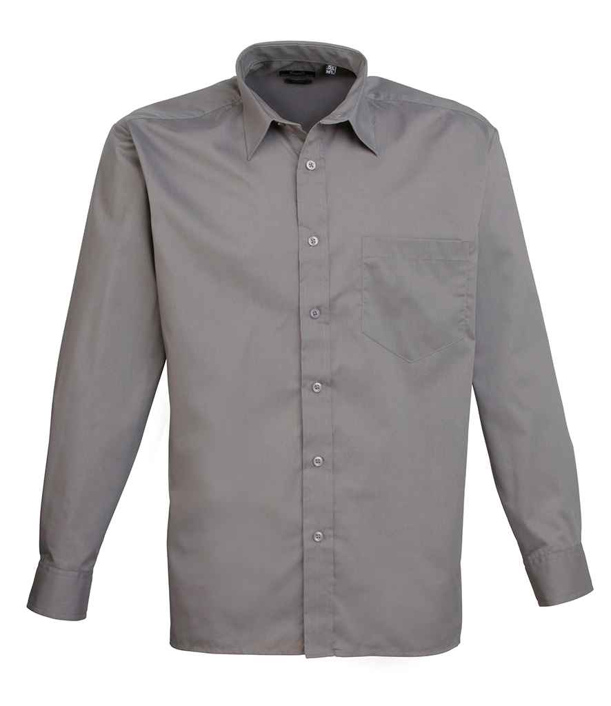 Premier Long Sleeve Poplin Shirt - PR200