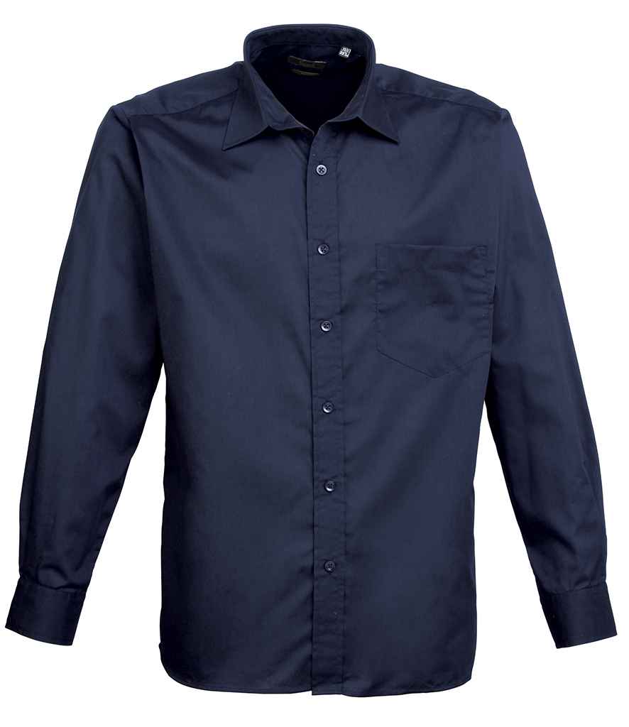 Premier Long Sleeve Poplin Shirt - PR200