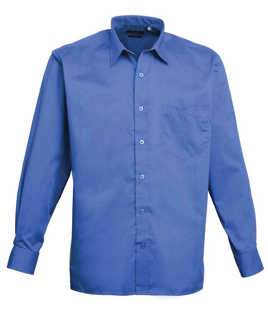 Premier Long Sleeve Poplin Shirt - PR200