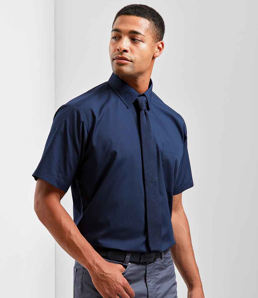 Premier Short Sleeve Poplin Shirt - PR202