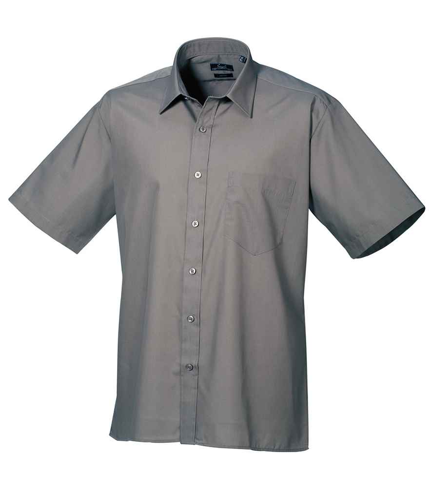 Premier Short Sleeve Poplin Shirt - PR202