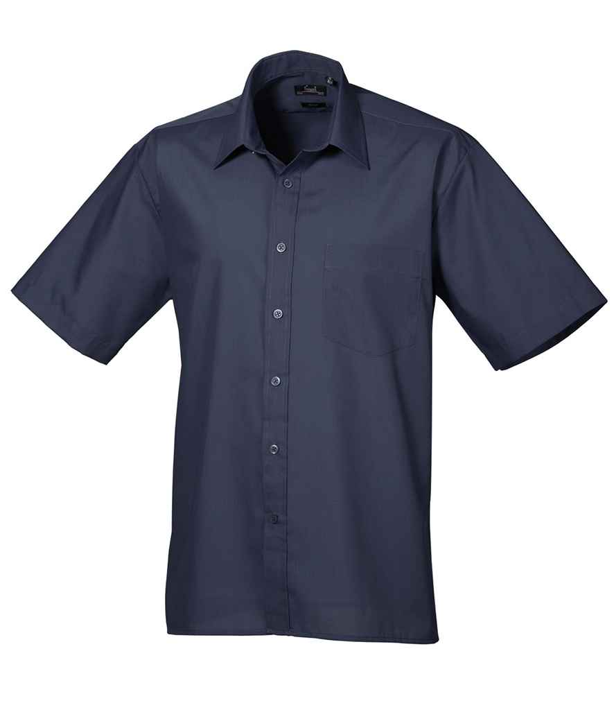 Premier Short Sleeve Poplin Shirt - PR202