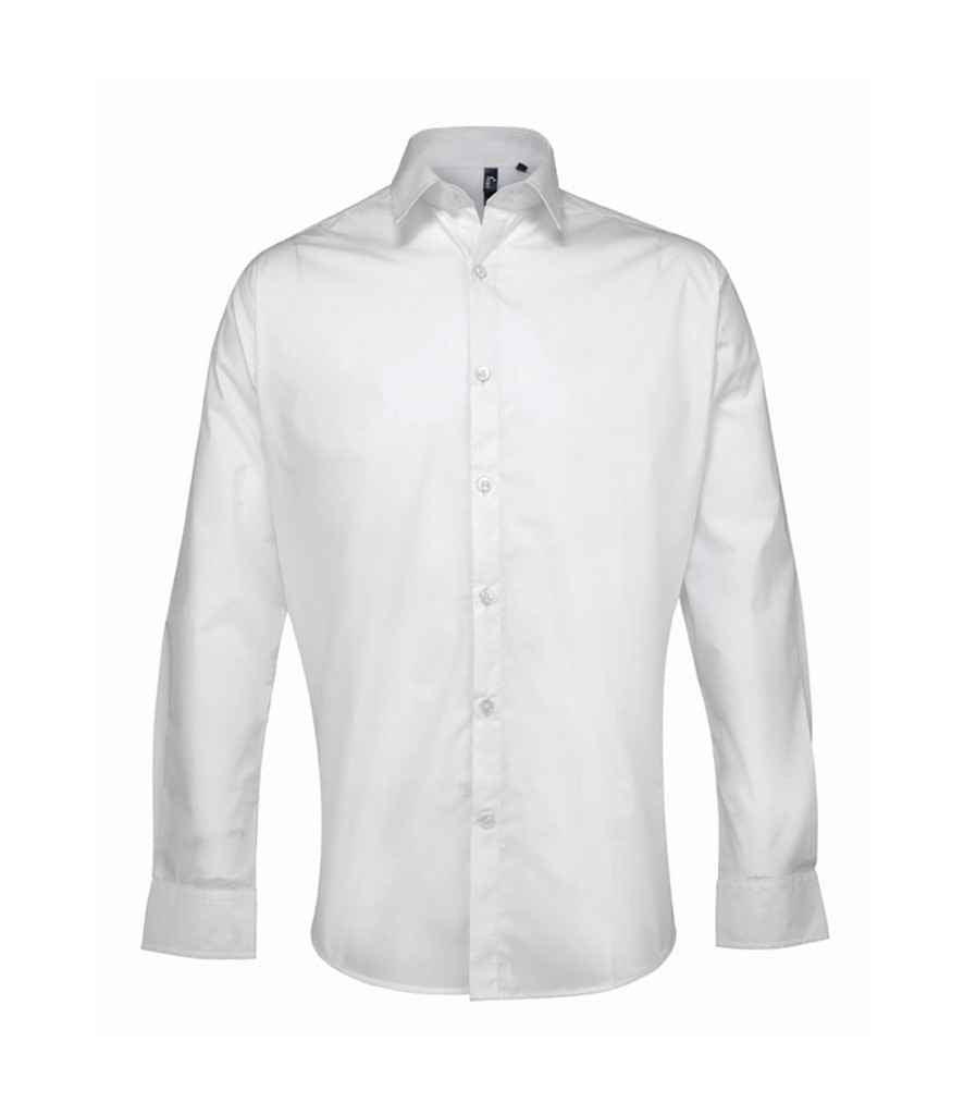 YourOwnPrint Special - Premier Supreme Long Sleeve Poplin Shirt - PR207 - Breast Print OFFER