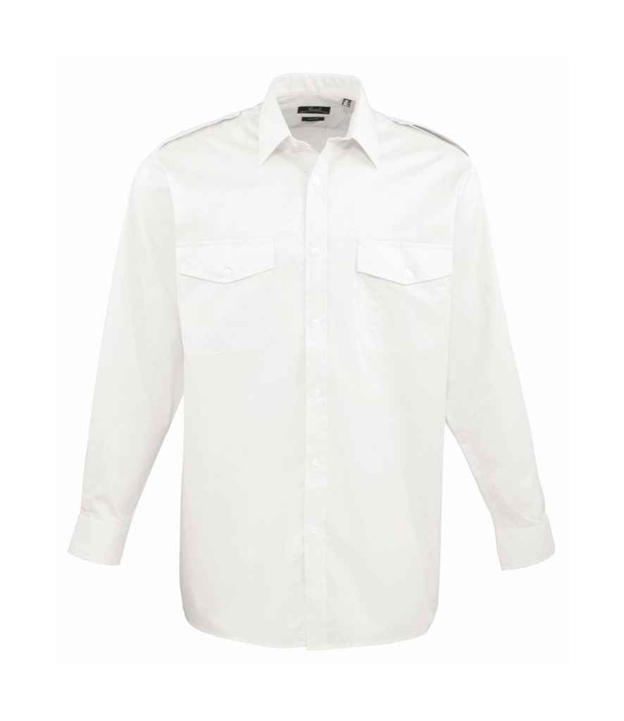 Premier Long Sleeve Pilot Shirt - PR210