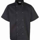 Premier Unisex Short Sleeve Stud Front Chef's Jacket - PR664