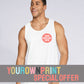 YourOwnPrint Special - Gildan SoftStyle® Tank Top - GD12 (64200) - Breast Print OFFER