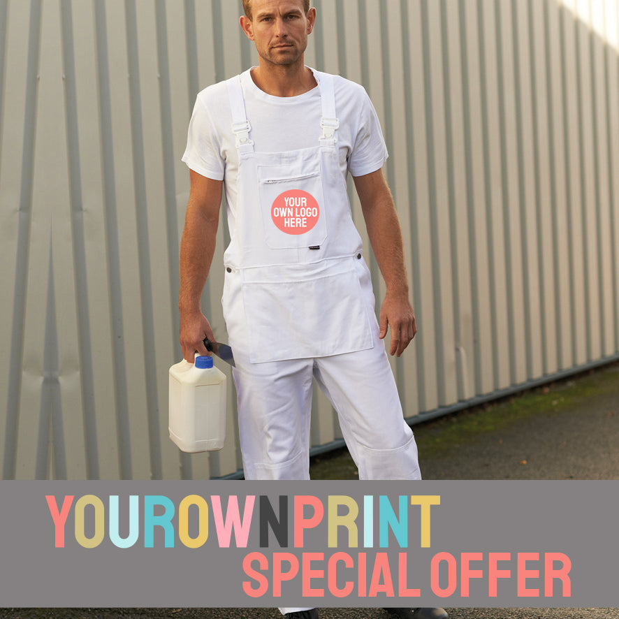 YourOwnPrint Special - Portwest Bolton Painters Bib N Brace - PW644 (S810)