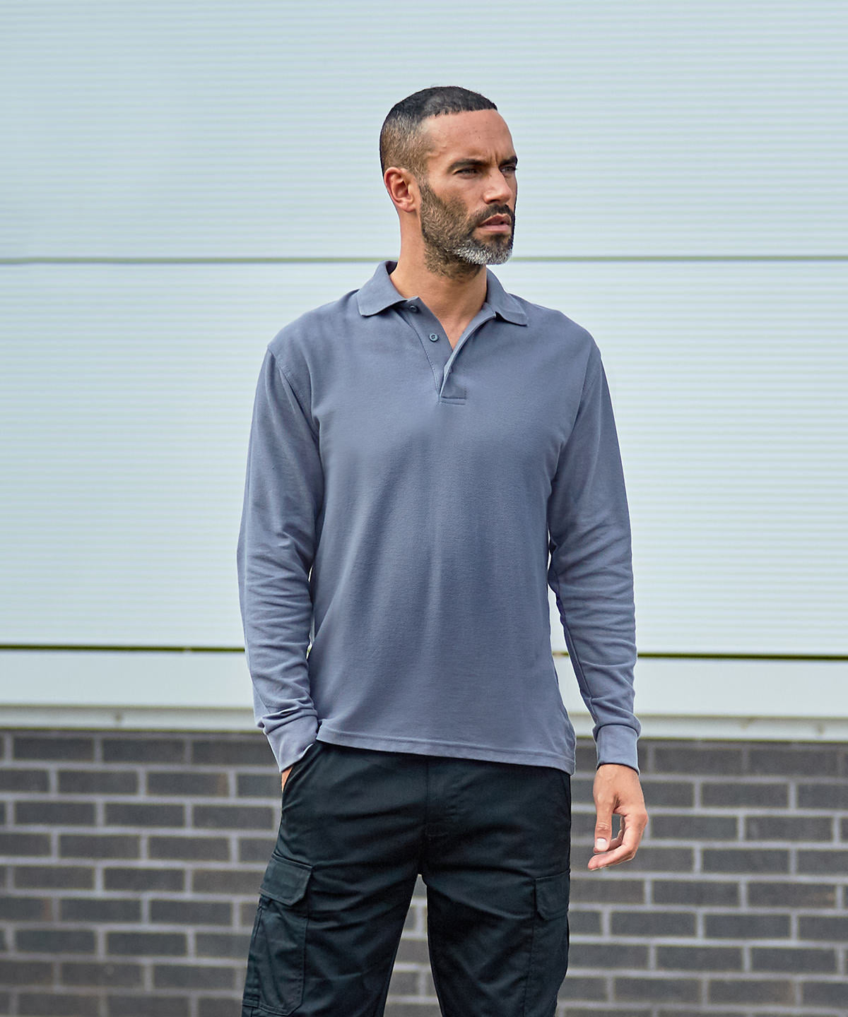 Pro RTX Pro Long Sleeve Piqué Polo Shirt - RX102