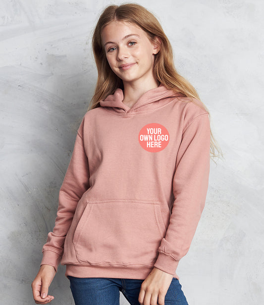 Kids Soft Cotton Hoodie - One Colour Print